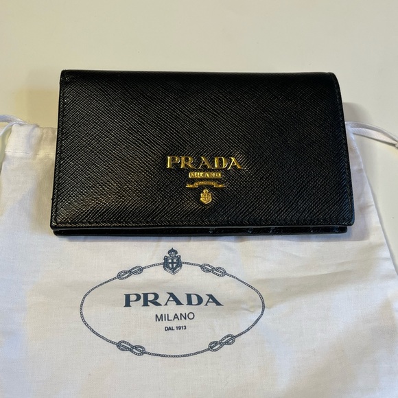 [Prada] saffiano leather wallet - Picture 3 of 7